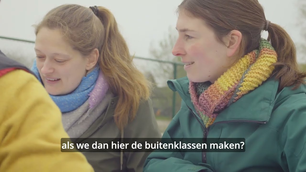 Leuk voorbeeld buiten leren in Talentenschool