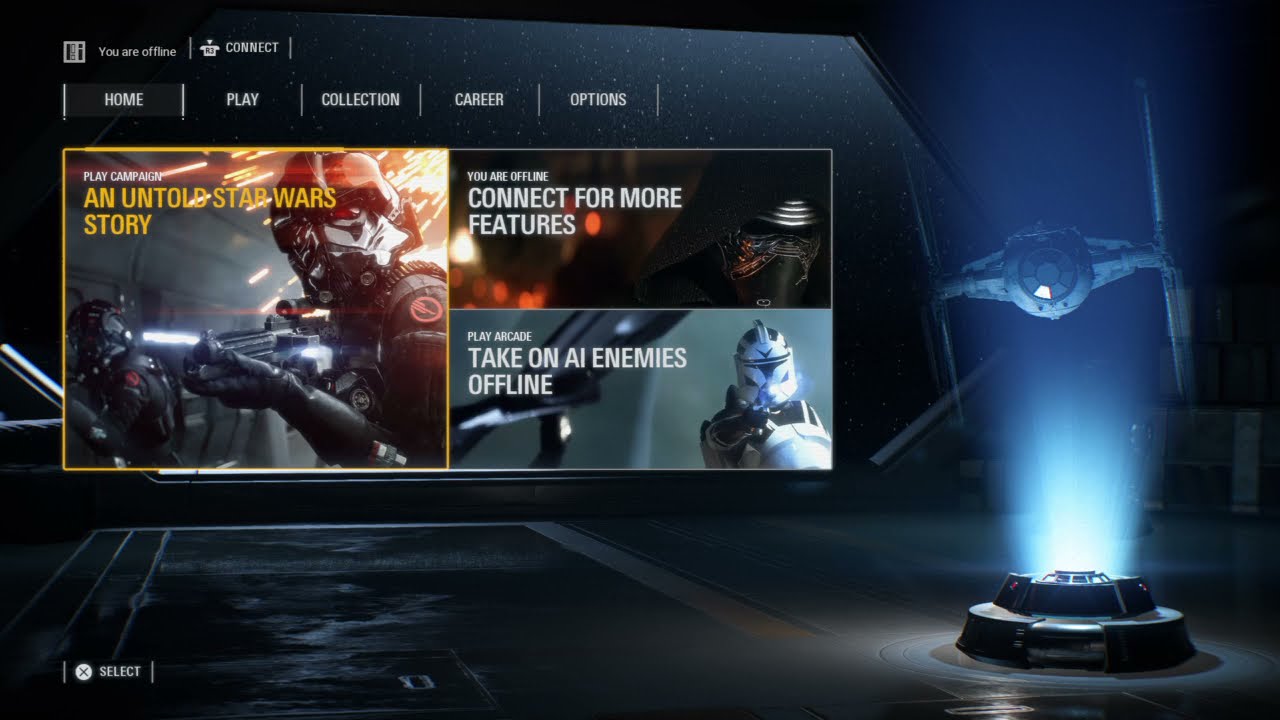 3 Minutes of the old Battlefront 2 Menu