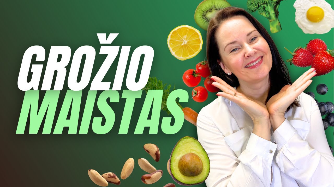GROŽIO MAISTAS: TOP 10 maisto produktų stipriems plaukams, nagams ir švytinčiai odai