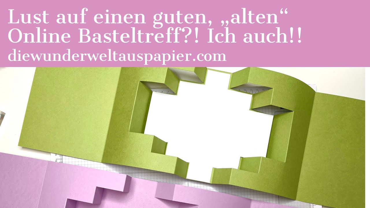 Teil 1 Pop Up Karte | wow Effekt | gemeinsam basteln | Schritt für Schritt Anleitung | Stampin‘ Up!