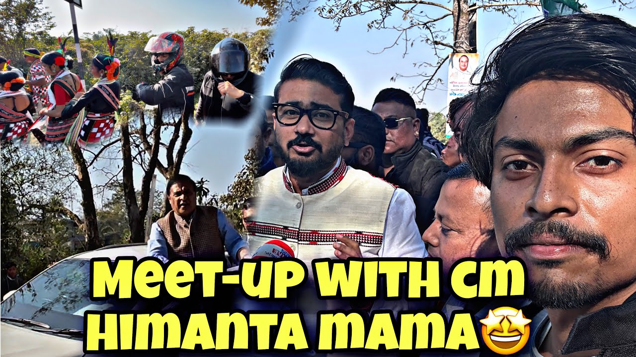 CM Himanta Biswa Sarma Live 🔥 | BJP Election Bike Rally Vlog | MLA Rishiraj Hazarika