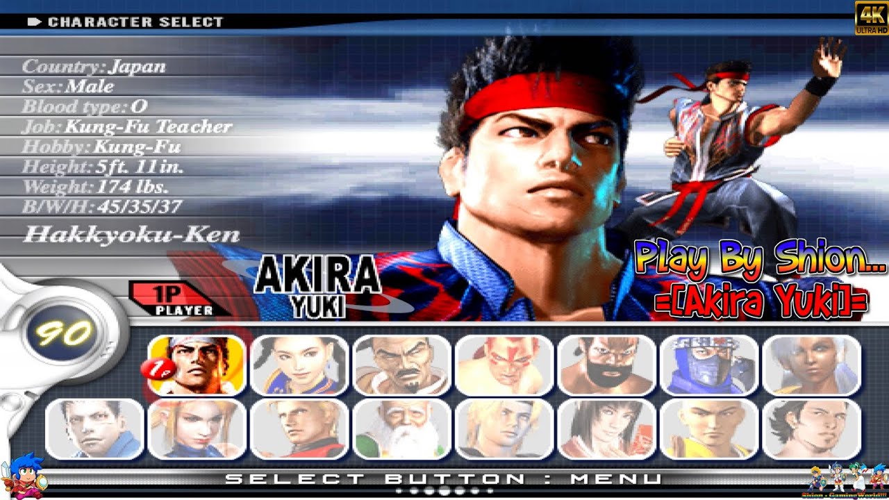Virtua Fighter 4: Evolution =PS2= [GamePlay!!!] {PART2 - {ARKADE} [Akira Yuki] (SHION) 😄🐲🎮🇵🇹
