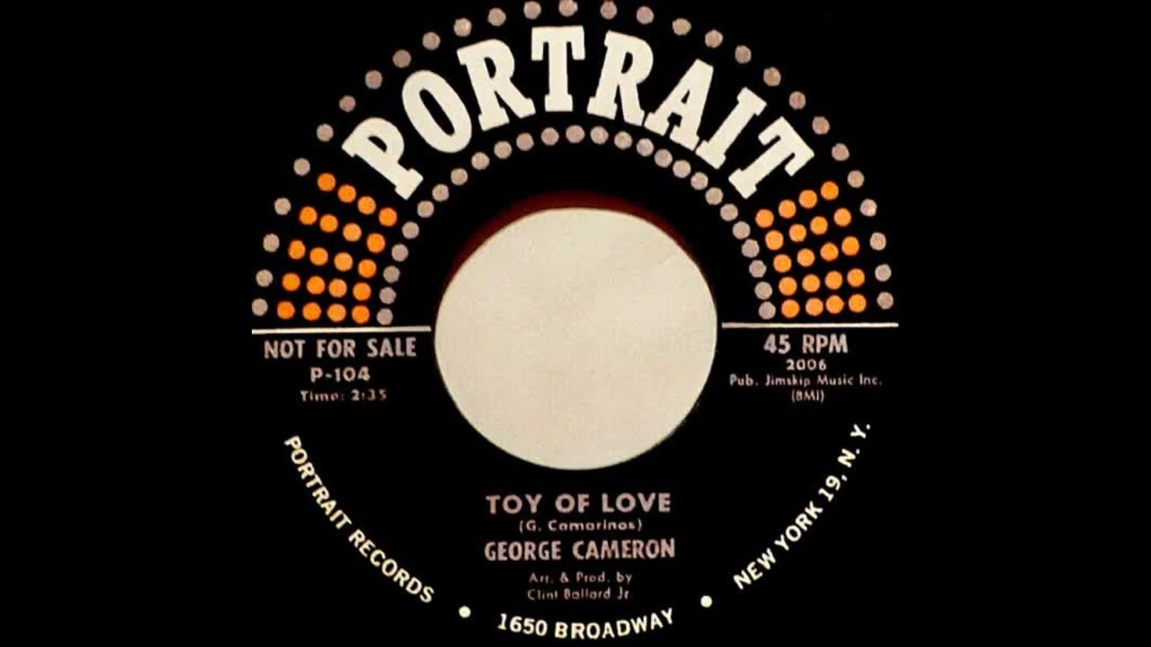 George Cameron - Toy Of Love