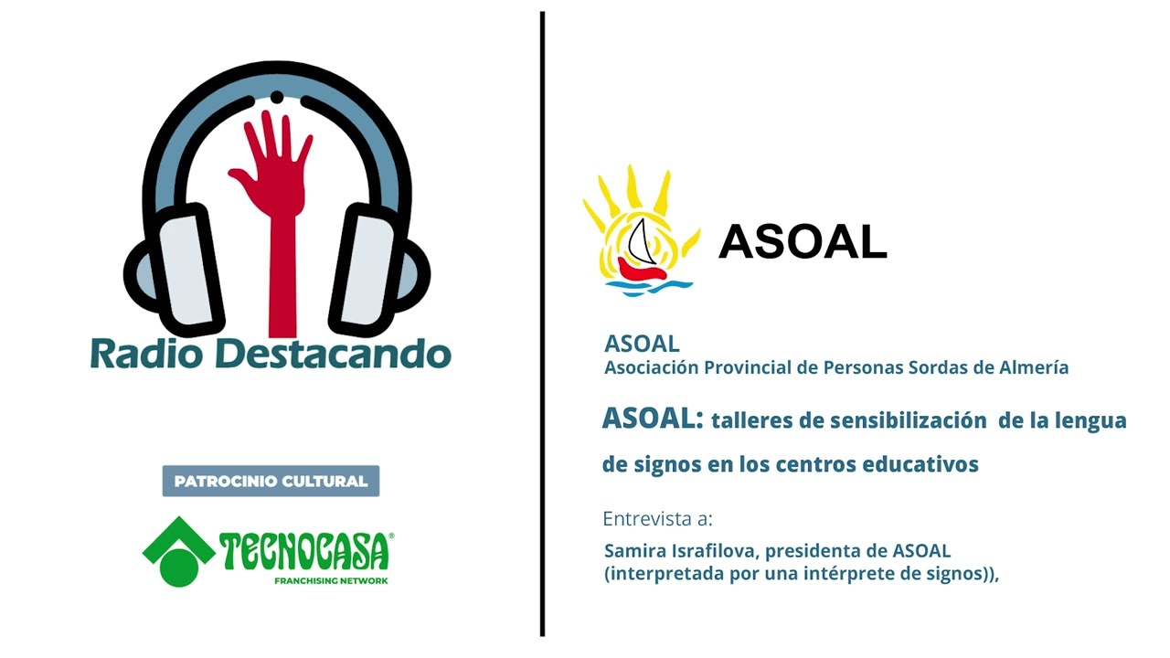 Samira Israfilova. ASOAL – Asociación Provincial de Personas Sordas de Almería. Almería.