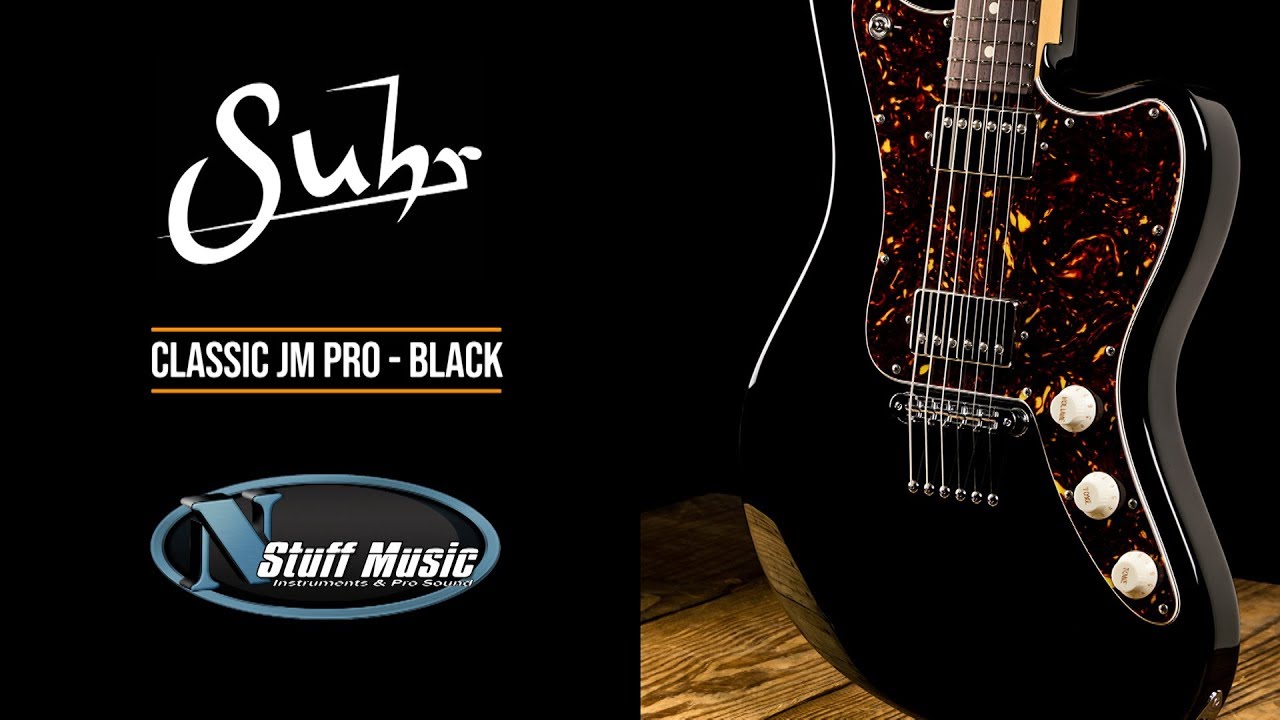 Suhr Classic JM Pro - Black