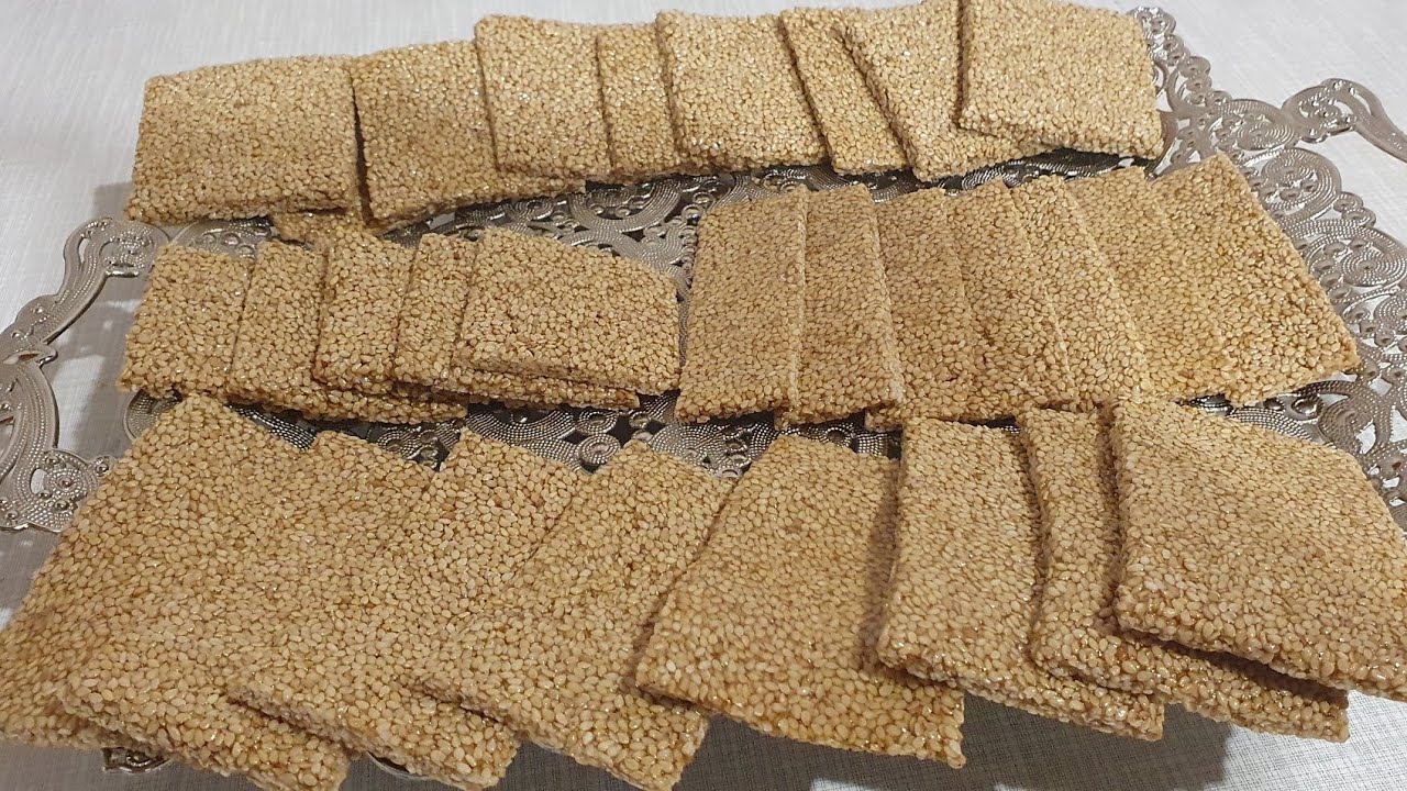 طريقة عمل السمسمية بالعسل او القطر