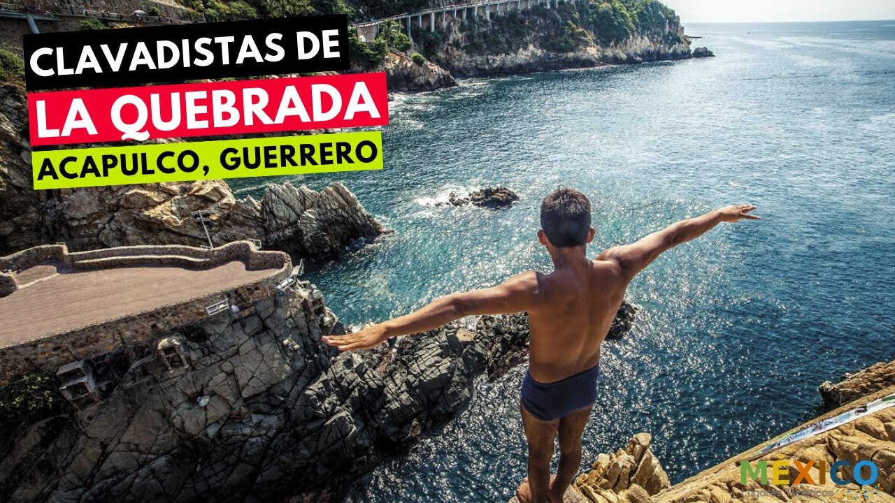 Un cl&aacute;sico, la Quebrada en Acapulco Guerrero