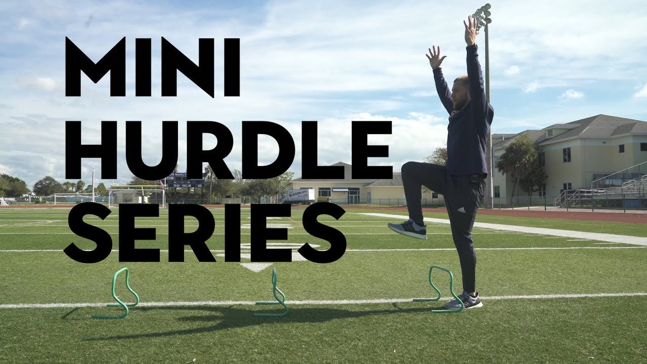 Mini Hurdles with John Garrish (Mechanics of Maximum Velocity Sprinting)