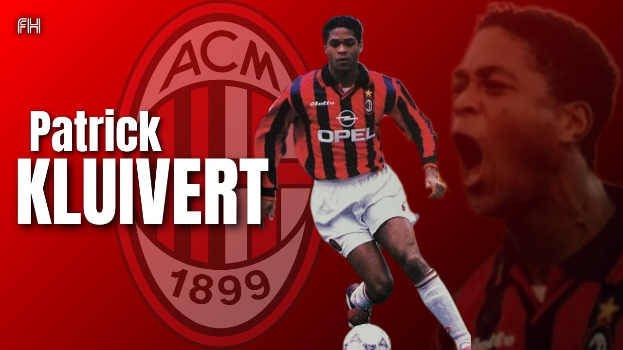 Patrick Kluivert ● All Goals ● AC Milan