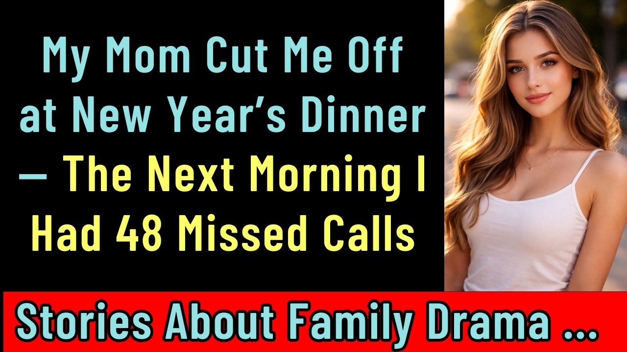 My Mom Cut Me Off at New Year’s Dinner — The Next Morning I Had 48 Missed Calls