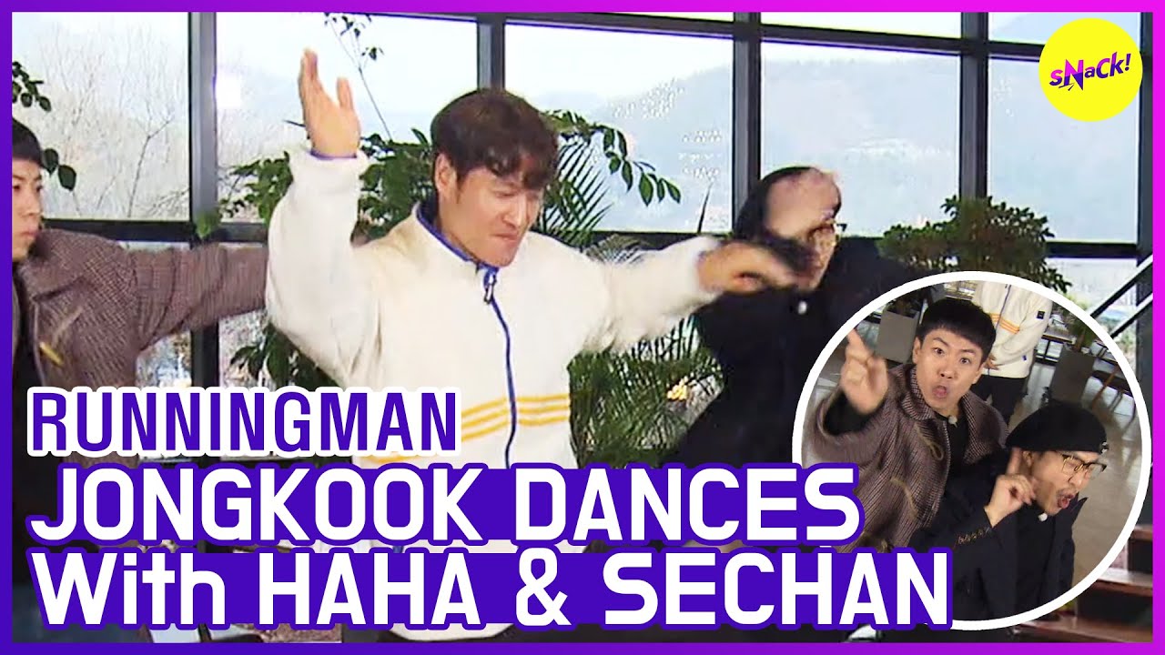 [HOT CLIPS] [RUNNINGMAN] | KIM JONGKOOK DANCE с HAHA & SECHAN 💃 (ENG SUB)