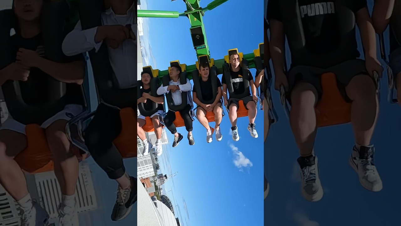 The beast onride @ 2023 Sydney royal Easter show #rides #carnival #funfair #kirmes #kermis