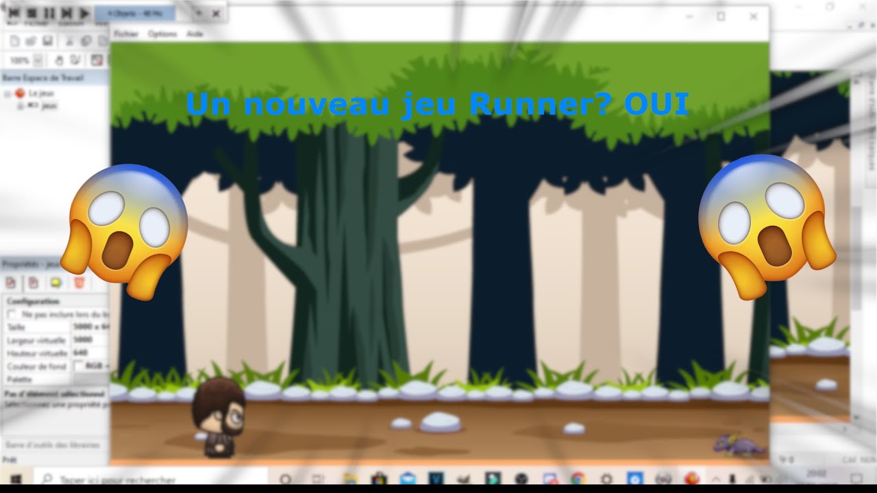 (Cr&eacute;ation d'un nouveau jeu runner) EXPLICATION