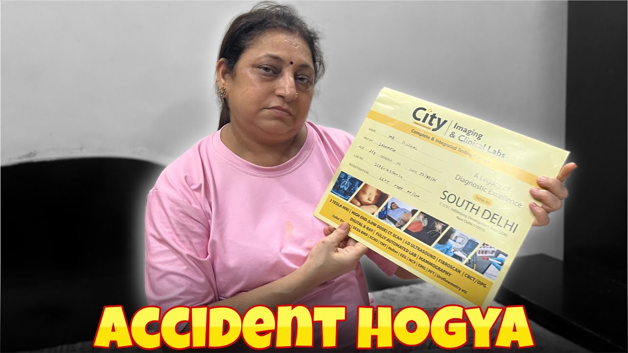 Accident Hogya 🥹