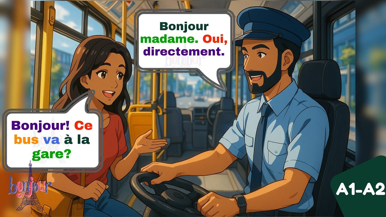 🇫🇷 Учите французский A1-A2 для начинающих | 25 Основных Ежедневных Разговоров + Тренировочные Ди...