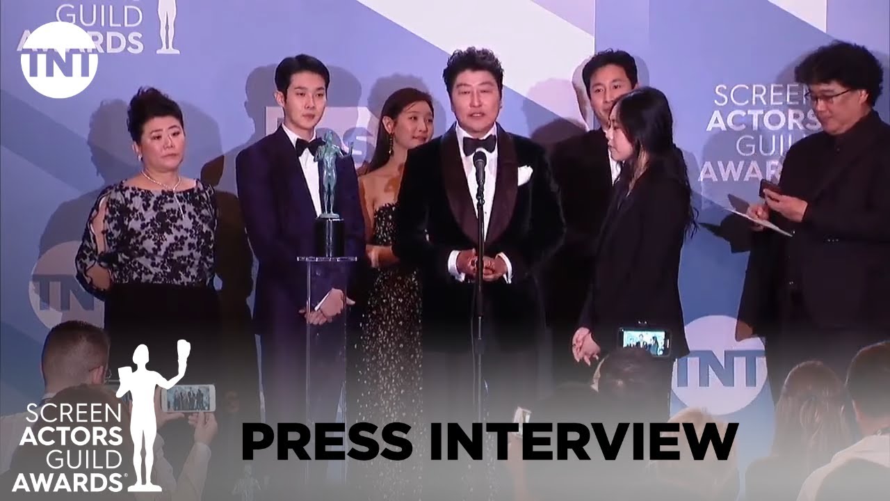 Parasite: Press Interview | 26th Annual SAG Awards | TNT