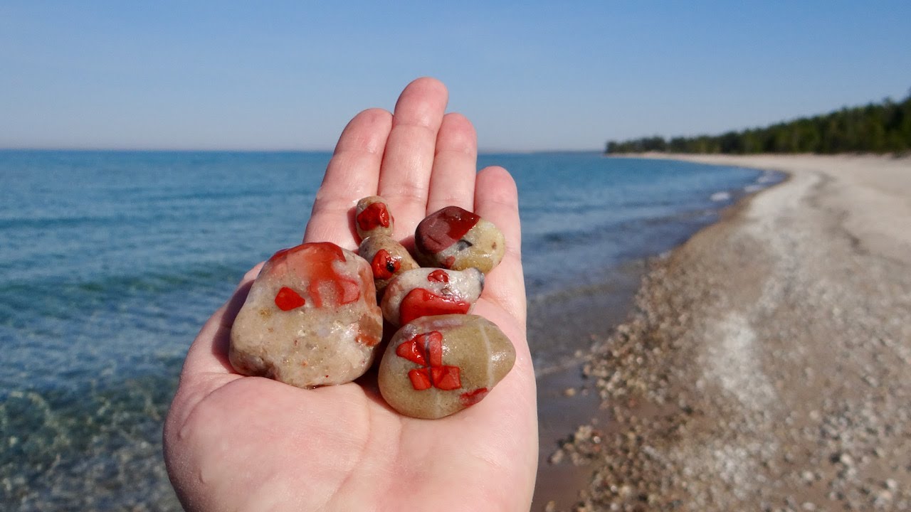 Rock Hunting at Hoeft State Park