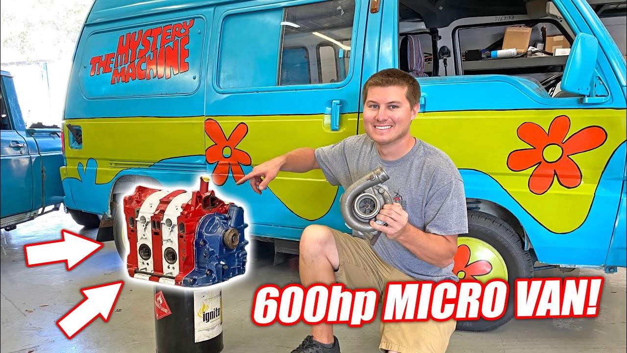 ROTARY Swapped Mystery Machine EP.1 - Introducing Cooper's New TURBO ROTARY Engine!!!