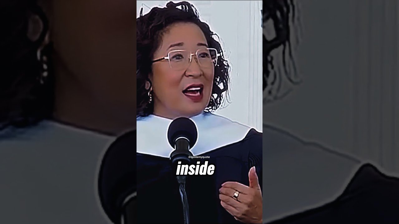 Wise Words from Sandra Oh Commencement Speech.✅  #realtalk #lifelesson