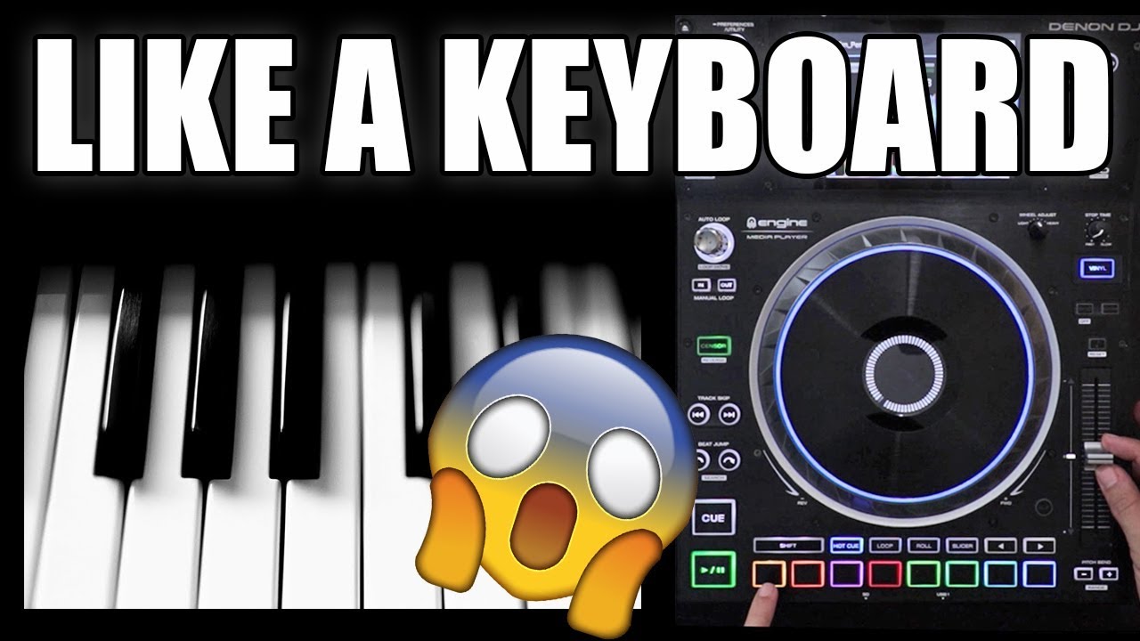 Denon DJ TIPS & TRICKS #2 - SC5000 Like a keyboard / Sampler (Ethan Leo)