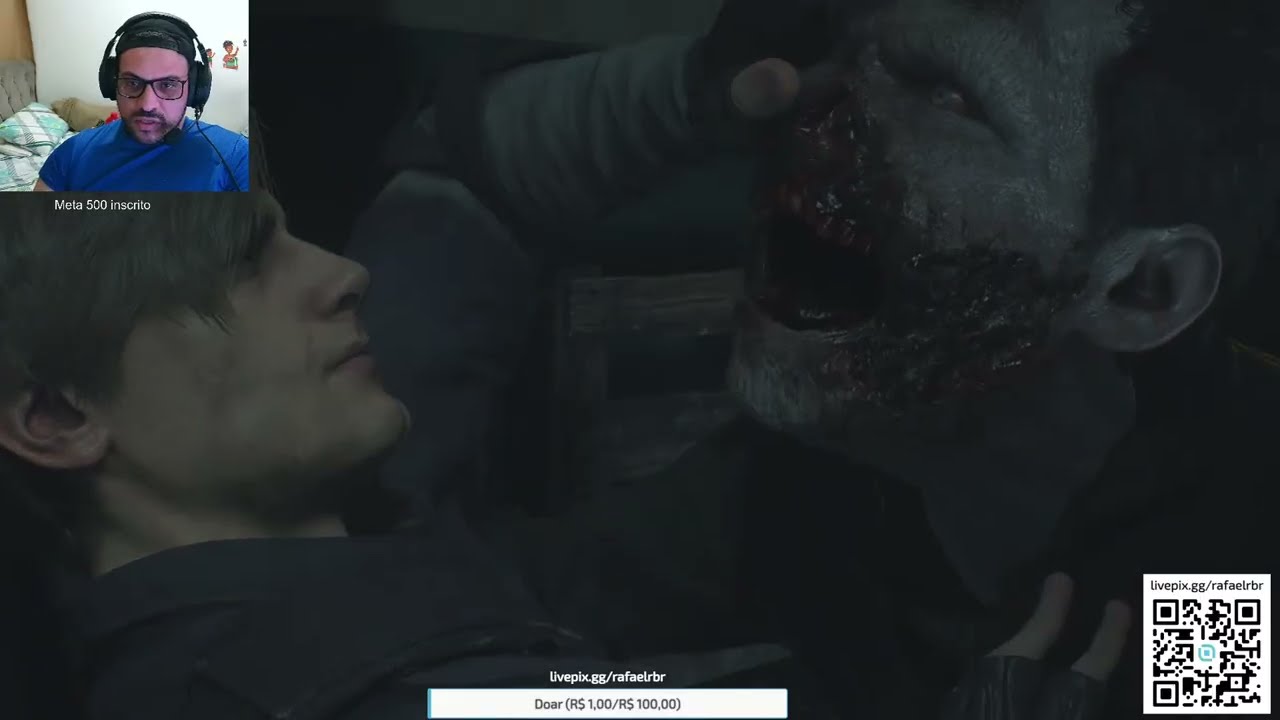 Primeira vez resident evil 2 #residentevil