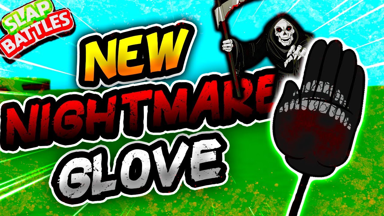 New NIGHTMARE Glove & HOW TO GET IT! 😨 (I got JUMPSCARED!) - Slap Battles Roblox