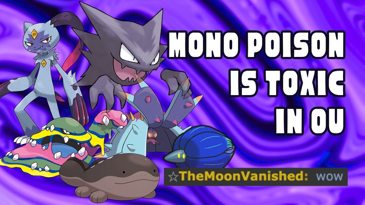 Mono Poison Hits The OU Ladder - Mono-type Pokemon Showdown Team