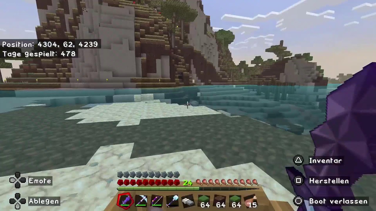 Minecraft mit 16Jason09? auf unserem Server survival ( PS4/5 ) 😊👍🏻