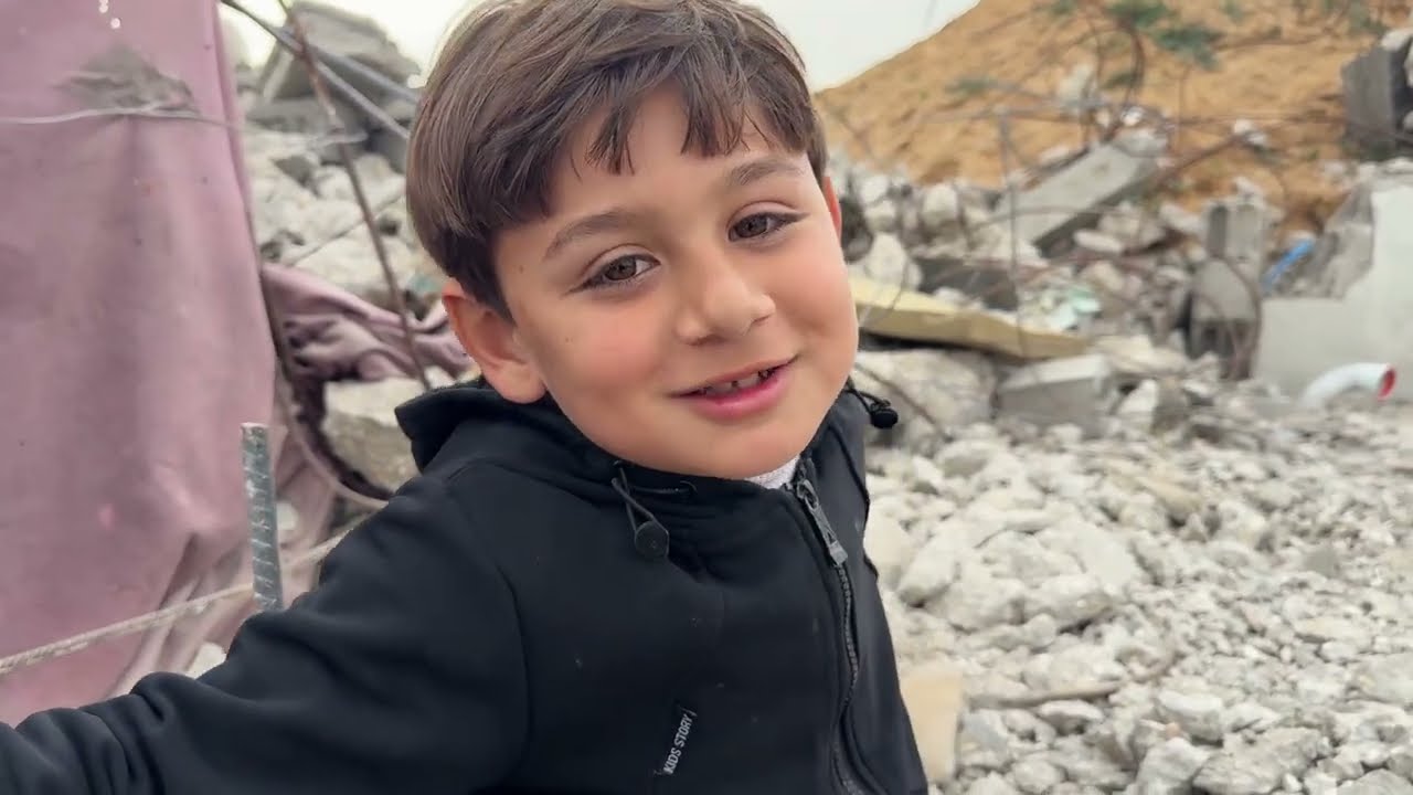 مكان سكنا كيف صار بعد سنه نزوح💔