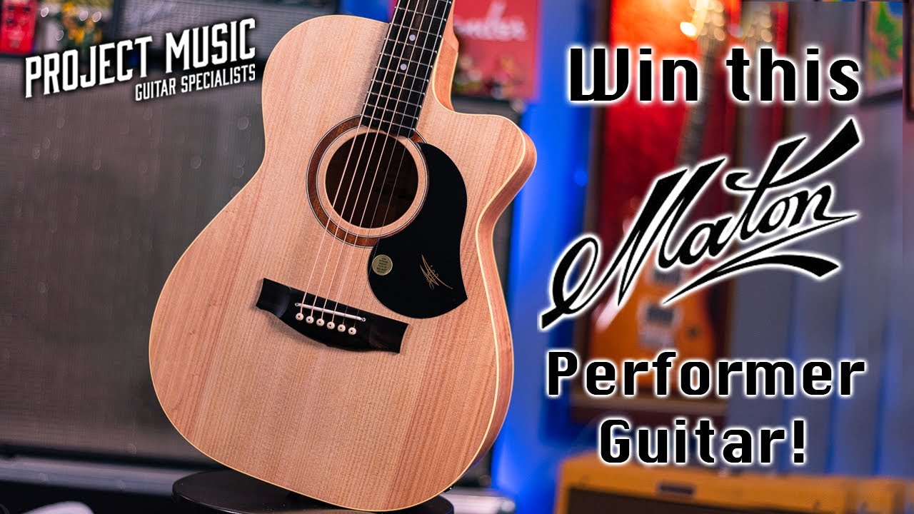 Вы можете выиграть акустическую гитару Maton Performer! Project Music