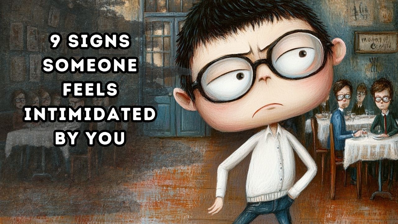 Nine signs someone feels intimidated by you.