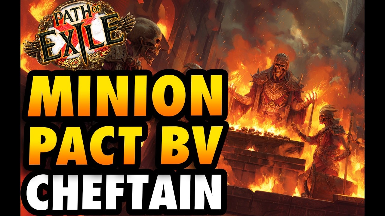 PoE 3.28 Minion Pact Blade Vortex Chieftain - Path of Exile build guide