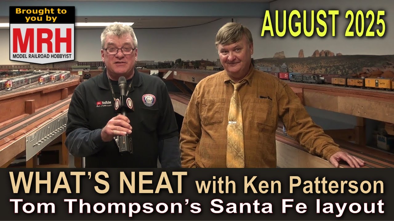 Tom Thompson’s HO scale ATSF | August 2025 WHATS NEAT Model Railroad Hobbyist