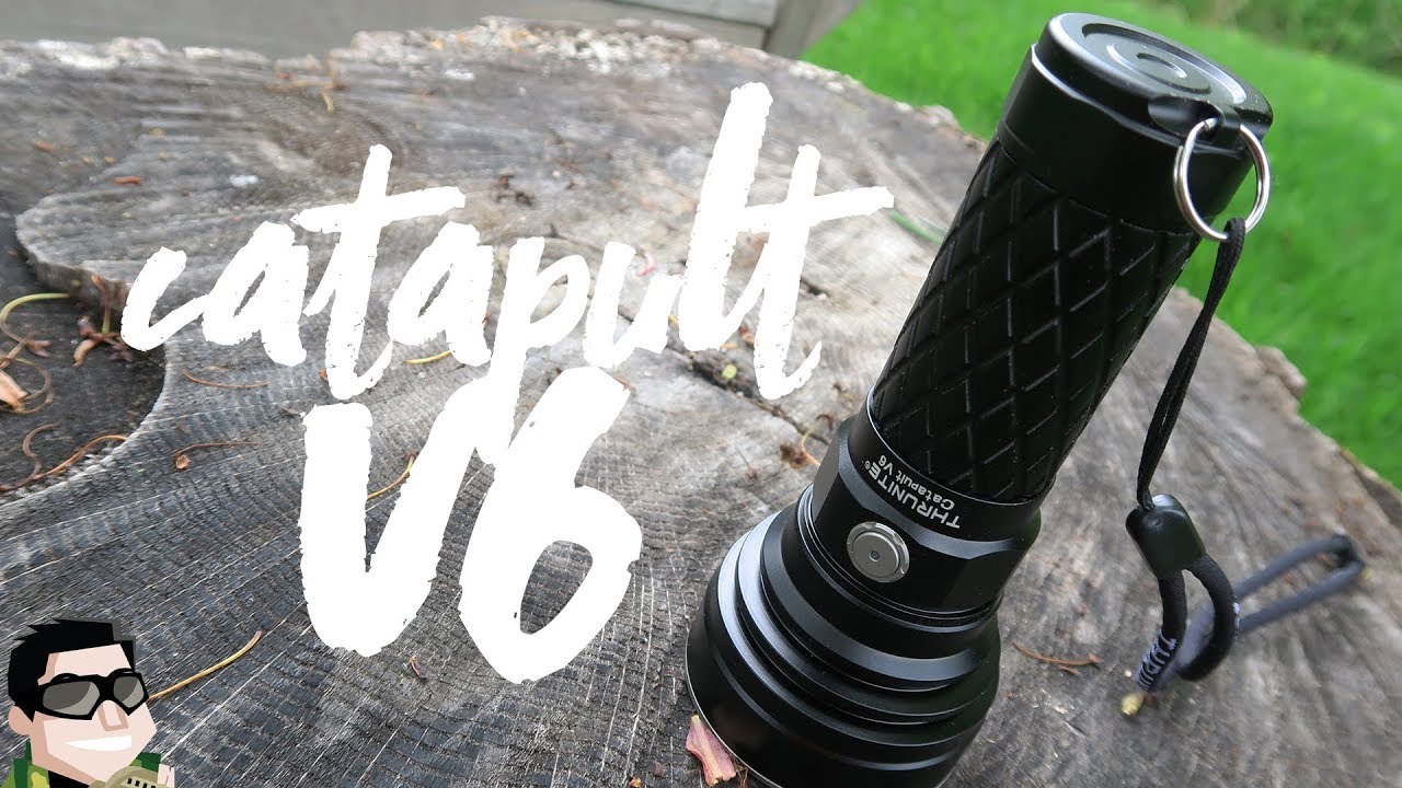 Laser Beams, ThruNite Catapult V6 Review!!
