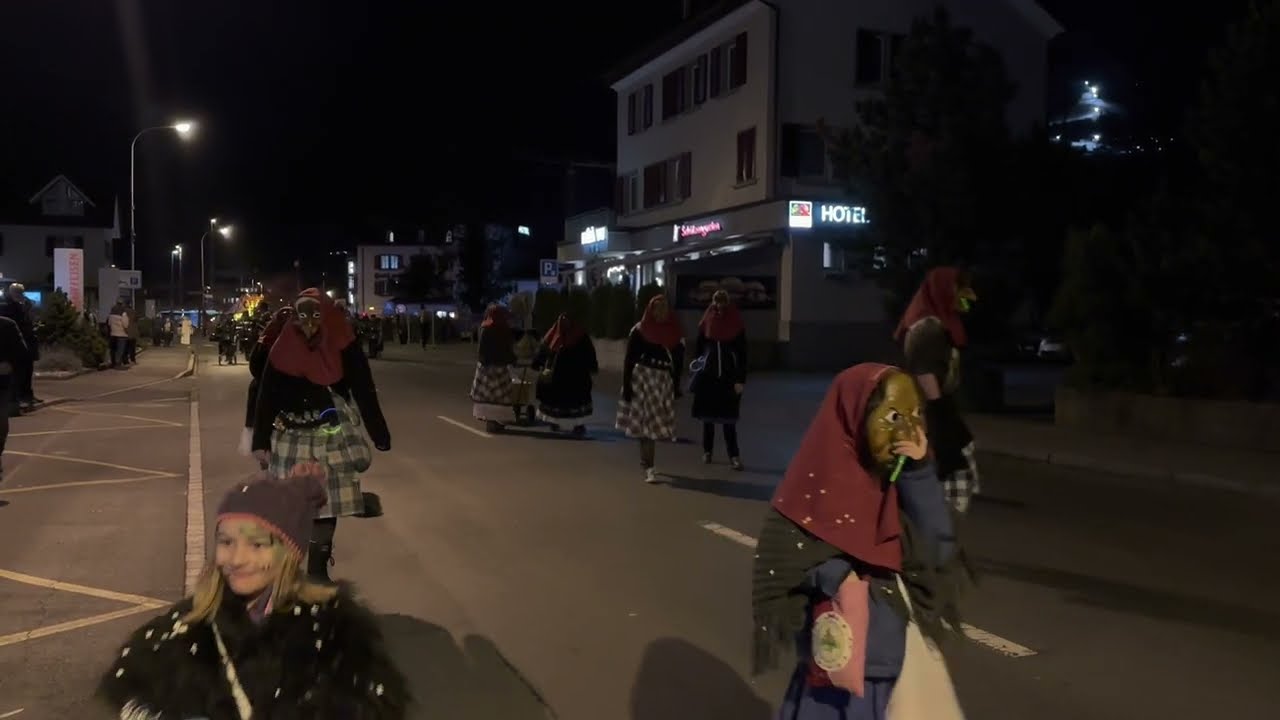 Nachtumzug Sargans 2023 Fasnacht