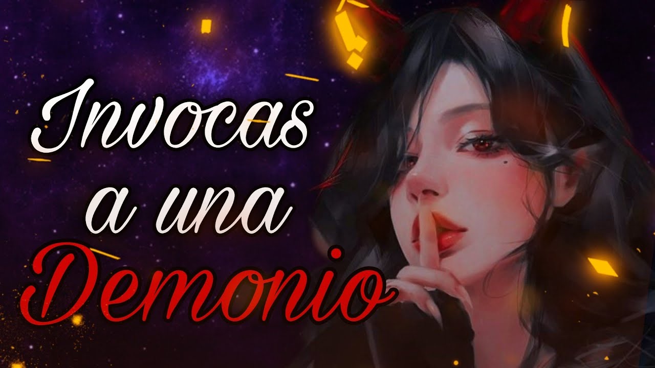 ⚫ INVOCAS A UNA DEMONIO🖤 😈| ASMR💤 Roleplay en español