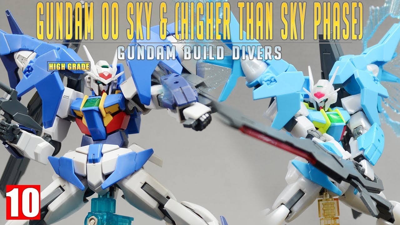[REVIEW 2.0] HGBD 1/144 건담 더블오 스카이 & (하이어 댄 스카이 페이즈) / GUNDAM 00 SKY & (Higher Than Sky Phase)