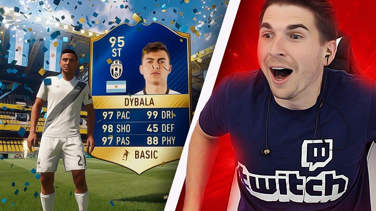 TOTS DYBALA 95 В ПАКЕ: ОДИН ПАК - ОДИН ТОТС