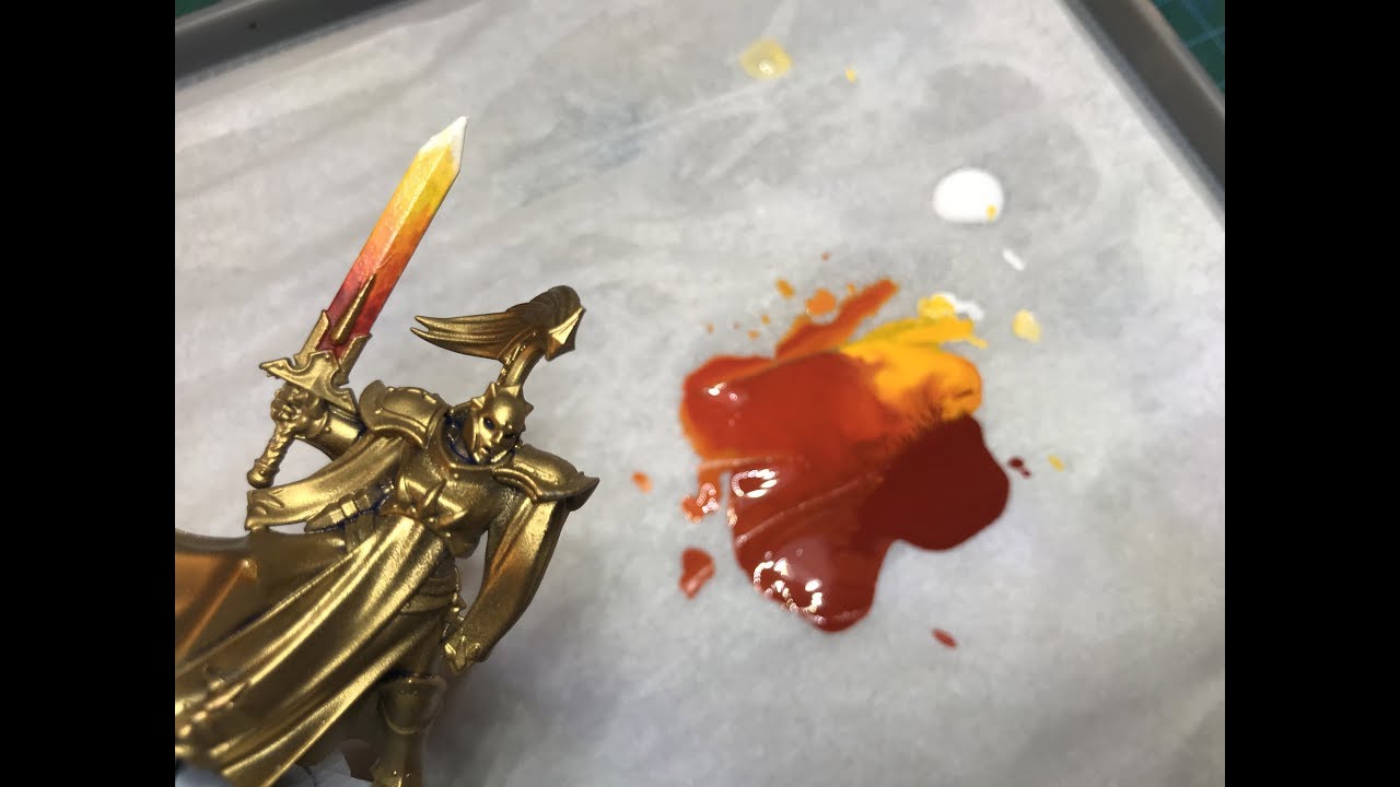 Tutoriel - Le dégradé simple - Les bases de la peinture sur figurine 03
