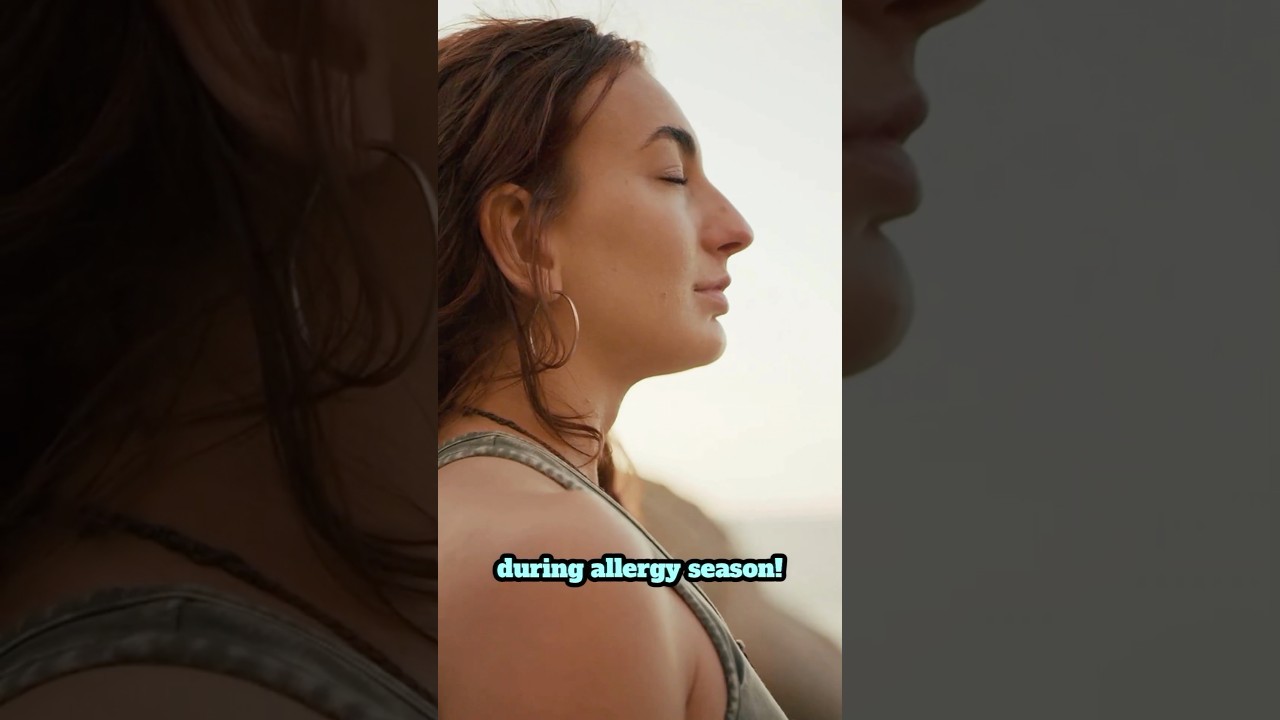 3 simple tips to manage asthma during allergy season! #asthma #allergies #lungs #shorts