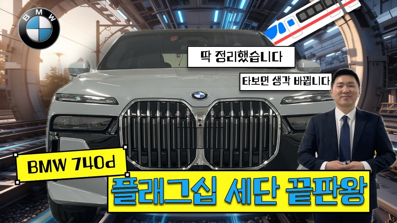 7시리즈 내•외관 완벽설명 | 740d xDrive M Sport | BMW영업사원 정주식 | 