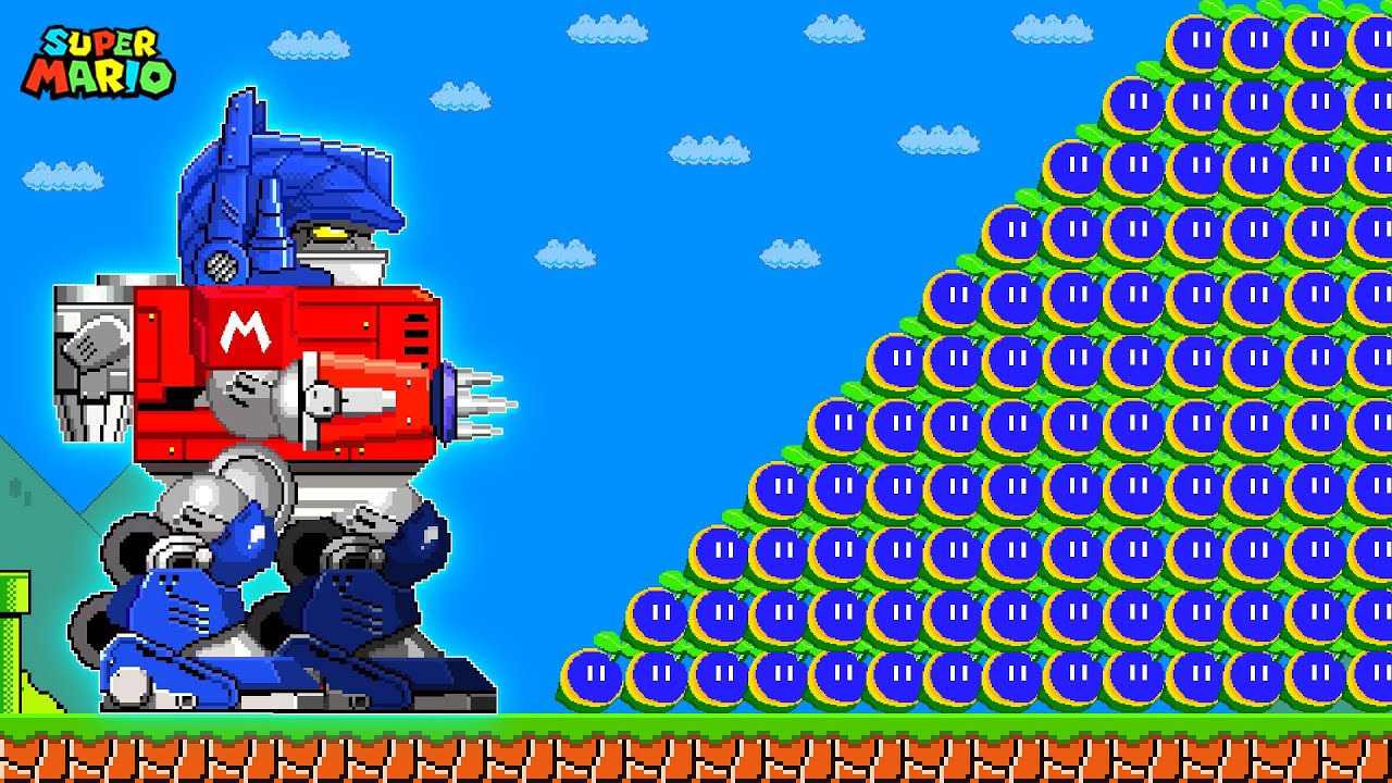 Upgrading to Transformer Mario with Unlimited Wonder Seeds