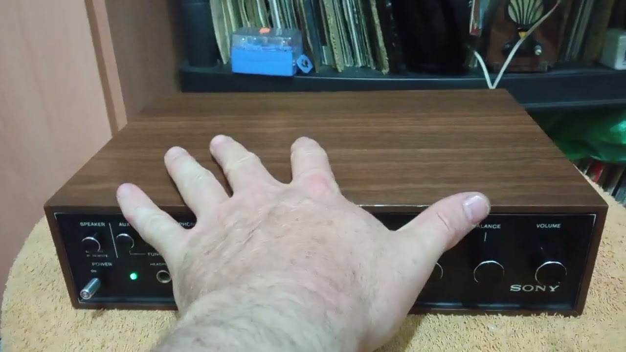 Sony TA-70 Vintage Amplifier 70s