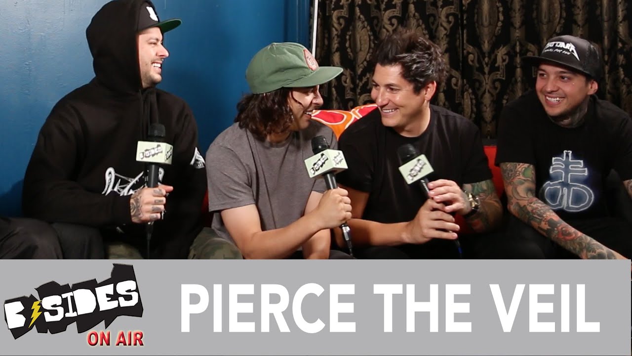 B-Sides On-Air: Interview - Pierce The Veil Talk Misadventures, Participate In Pushup Challenge