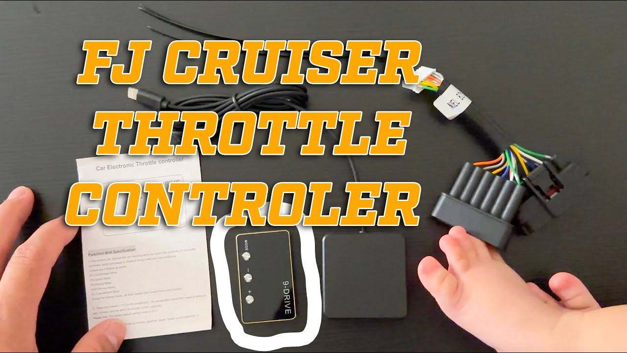 Throttle Valve Controller for FJ Cruiser | 9 Drive Modes Explained