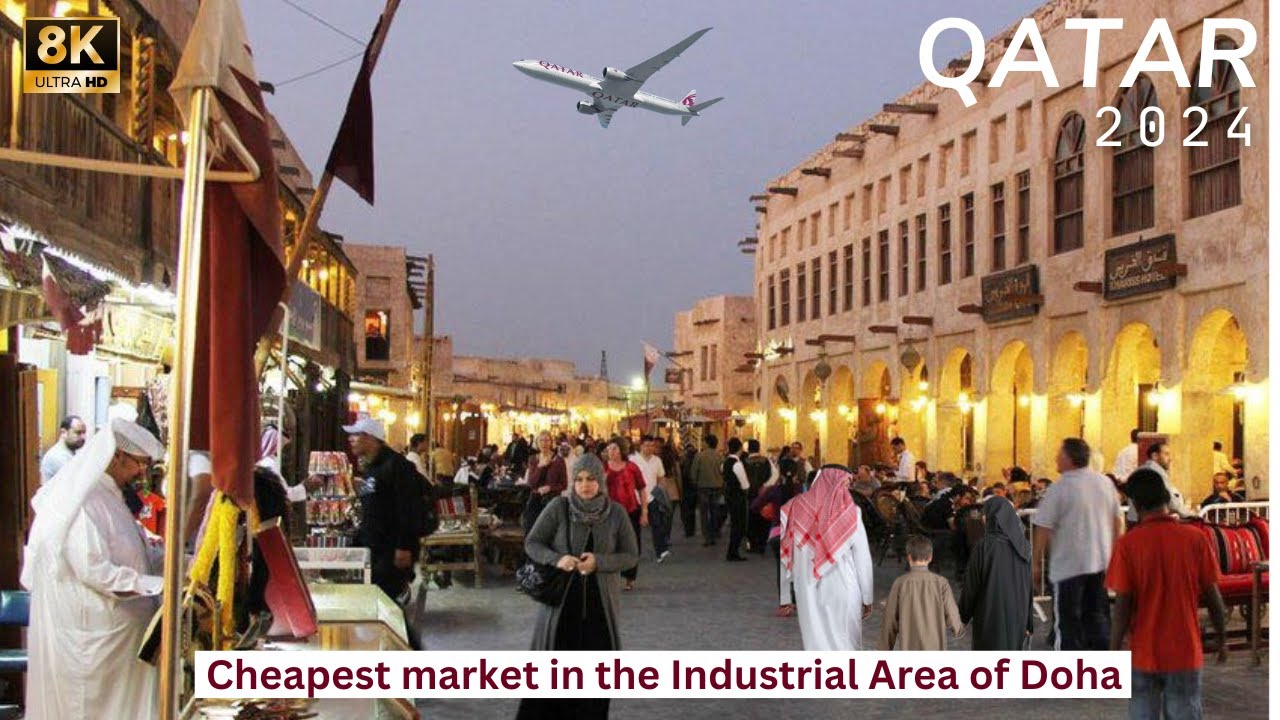 Exploring Al Atiya Market | Life in Doha Industrial Area #qatar #doha#market #industrialarea #labor