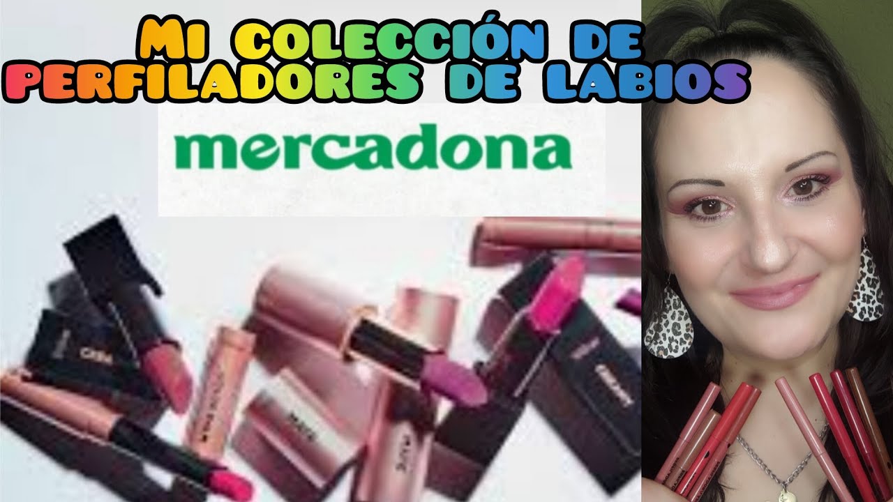 MERCADONA mi colección de perfiladores de labios 💄💋 #mercadona #deliplus #perfiladoreslabios