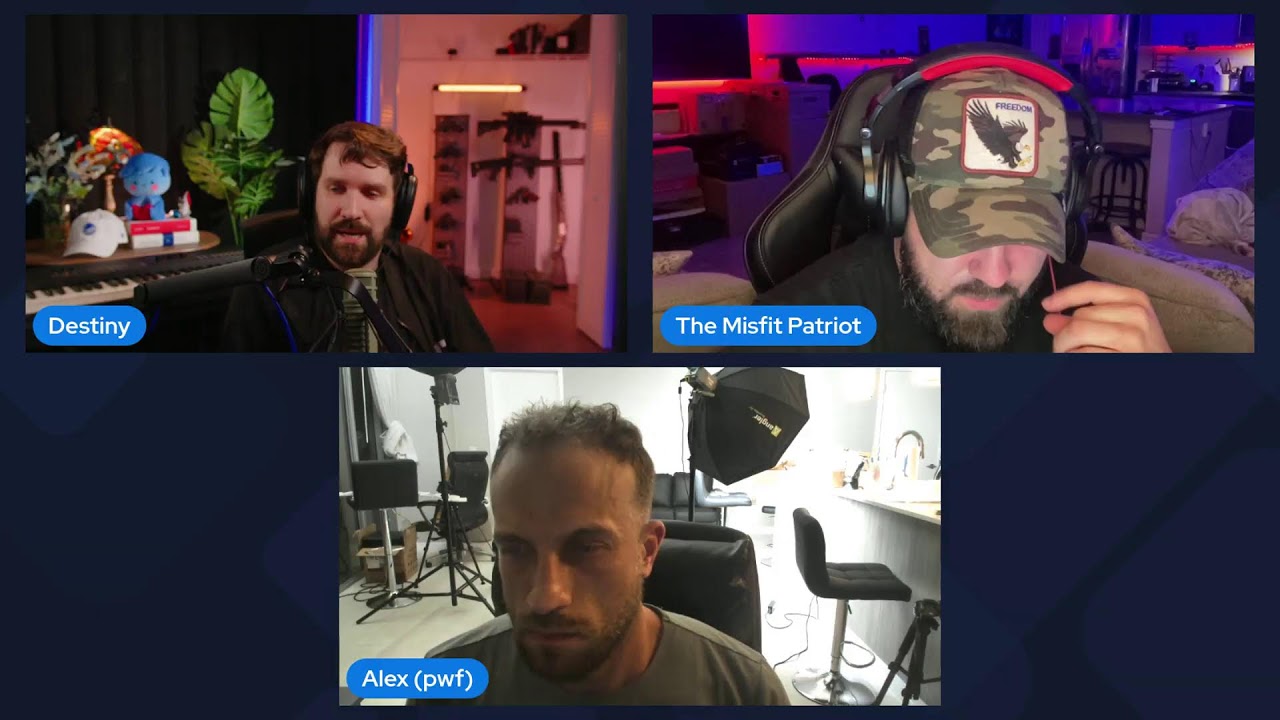 Destiny Vs Misfit Patriot DEBATE