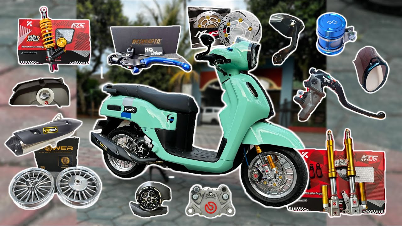 Modif Fazzio Hedon!! Racing Look Ganti Brembo USD KYTA Rob1 dll