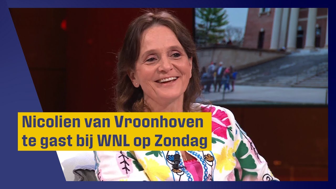Nicolien van Vroonhoven te gast bij WNL op Zondag